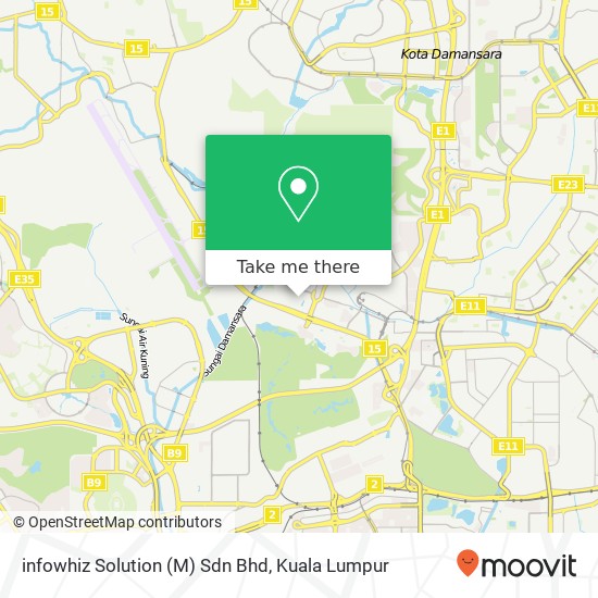 infowhiz Solution (M) Sdn Bhd map