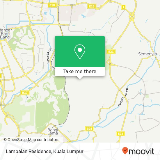 Lambaian Residence map