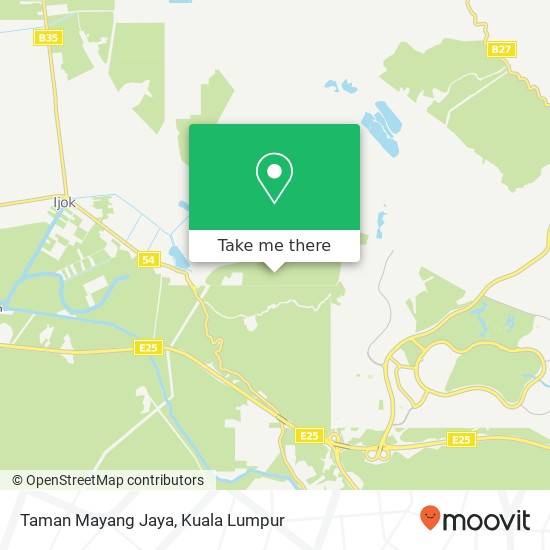 Peta Taman Mayang Jaya
