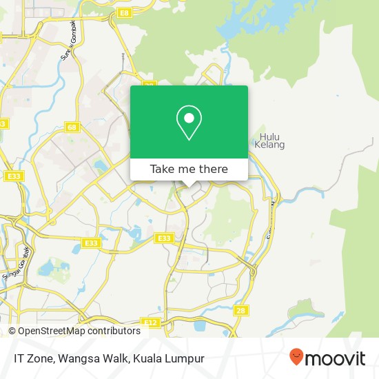 Peta IT Zone, Wangsa Walk