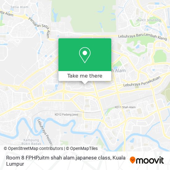 Room 8 FPHP,uitm shah alam.japanese class map