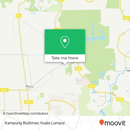 Kampung Budiman map