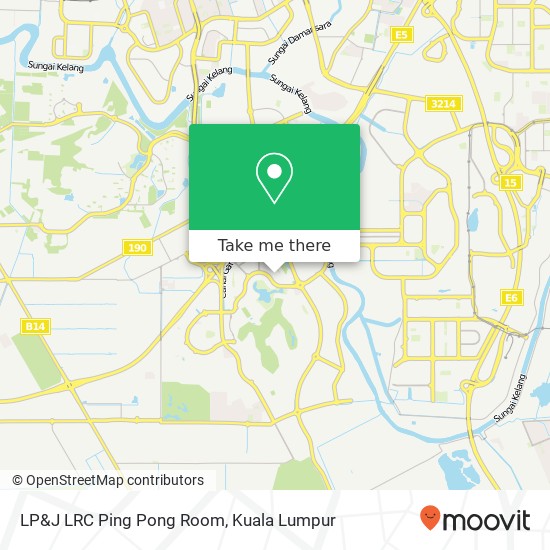 LP&J LRC Ping Pong Room map