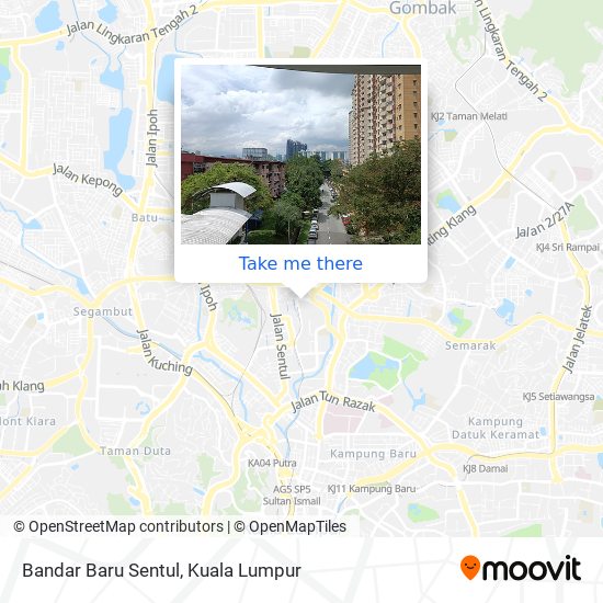 Bandar Baru Sentul map