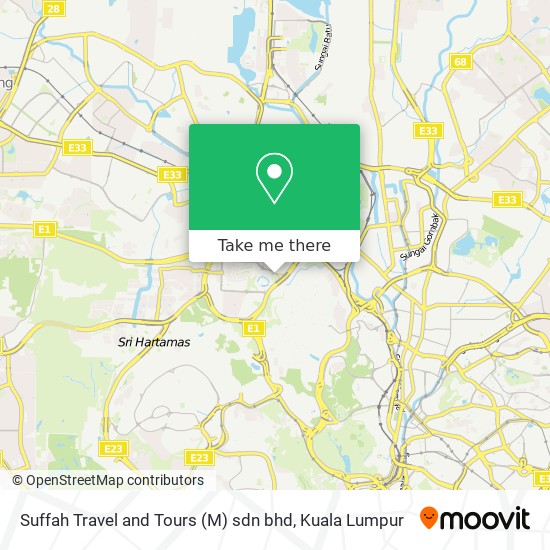 Suffah Travel and Tours (M) sdn bhd map