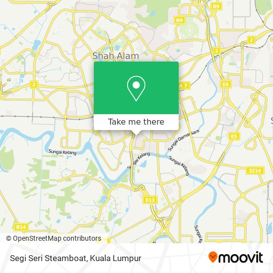 Segi Seri Steamboat map