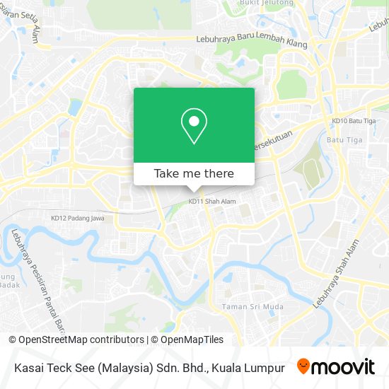 Kasai Teck See (Malaysia) Sdn. Bhd. map