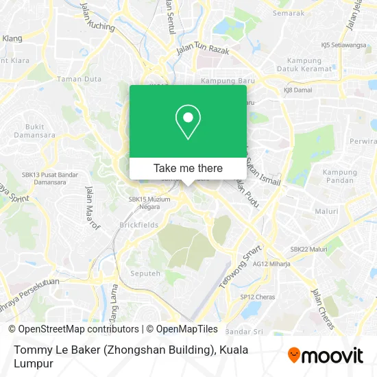 Peta Tommy Le Baker (Zhongshan Building)