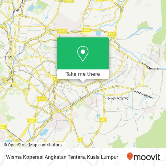 Wisma Koperasi Angkatan Tentera map