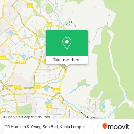 TR Hamzah & Yeang Sdn Bhd map
