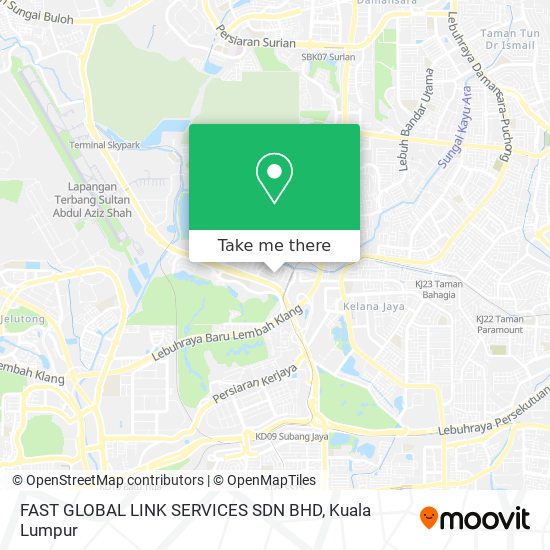 Peta FAST GLOBAL LINK SERVICES SDN BHD