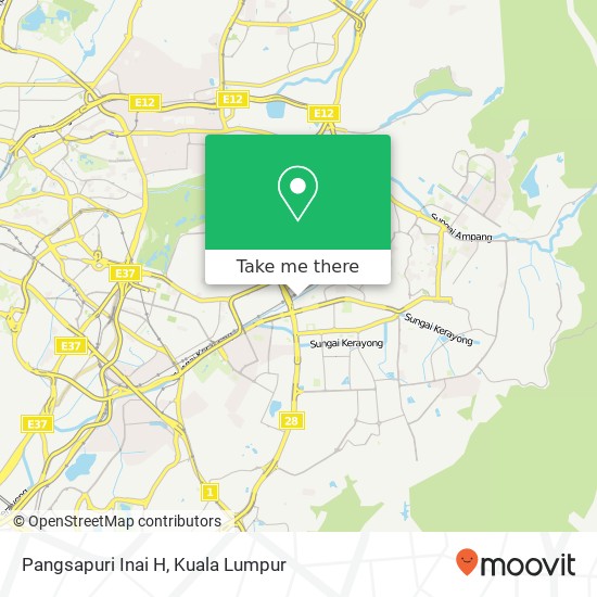 Pangsapuri Inai H map