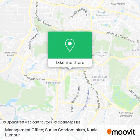 Management Office; Surian Condominium map