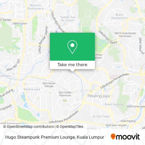 Peta Hugo Steampunk Premium Lounge