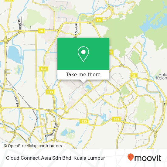 Cloud Connect Asia Sdn Bhd map