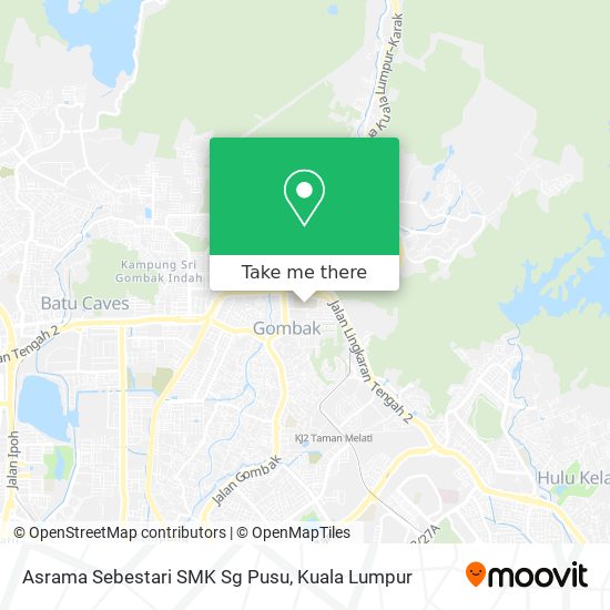 Asrama Sebestari SMK Sg Pusu map