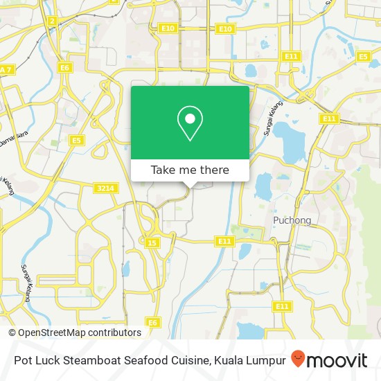 Pot Luck Steamboat Seafood Cuisine map