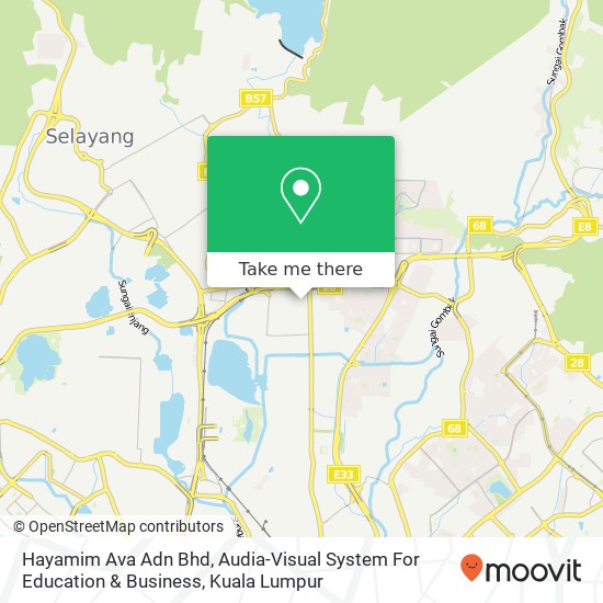 Hayamim Ava Adn Bhd, Audia-Visual System For Education & Business map