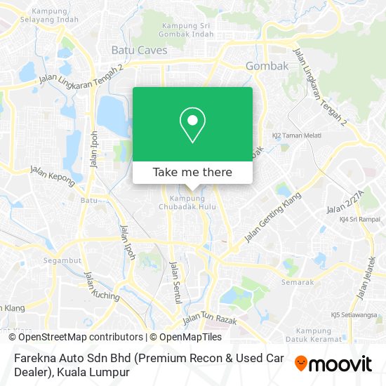 Farekna Auto Sdn Bhd (Premium Recon & Used Car Dealer) map