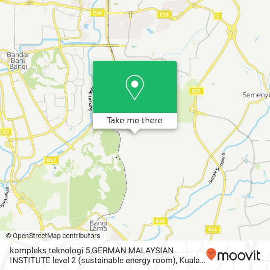 kompleks teknologi 5,GERMAN MALAYSIAN INSTITUTE level 2 (sustainable energy room) map