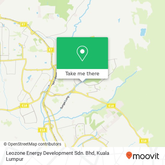 Leozone Energy Development Sdn. Bhd map