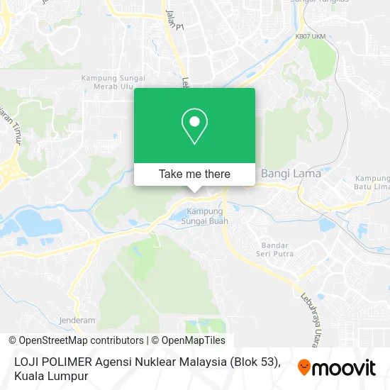 LOJI POLIMER Agensi Nuklear Malaysia (Blok 53) map