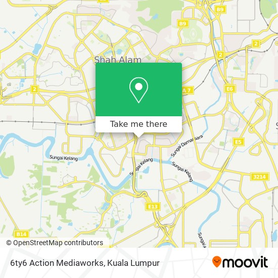 6ty6 Action Mediaworks map