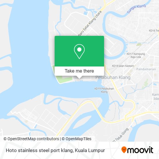 Hoto stainless steel port klang map