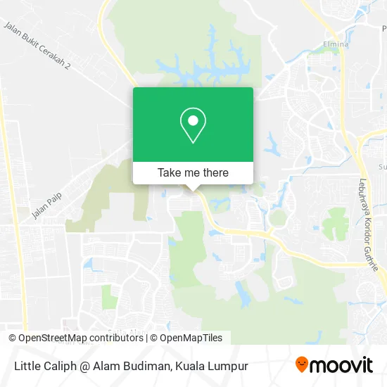 Little Caliph @ Alam Budiman map