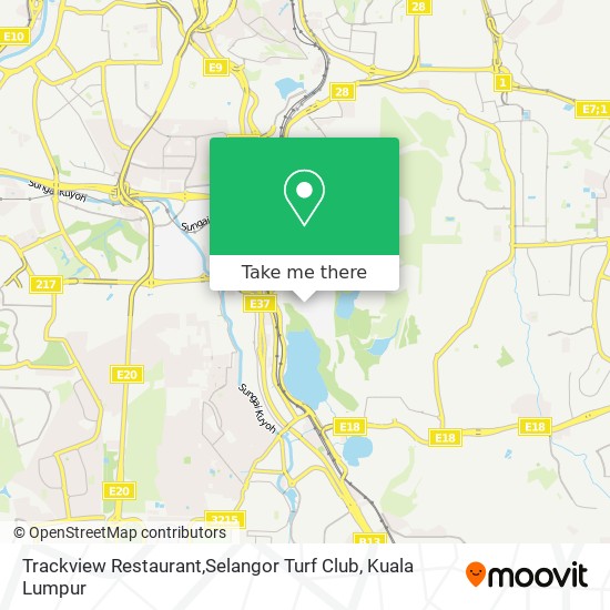 Peta Trackview Restaurant,Selangor Turf Club