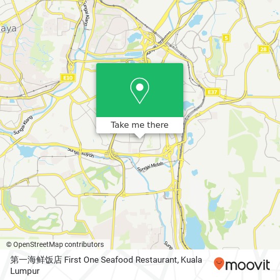 第一海鲜饭店 First One Seafood Restaurant map