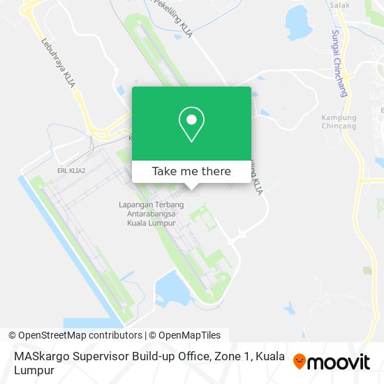 Peta MASkargo Supervisor Build-up Office, Zone 1