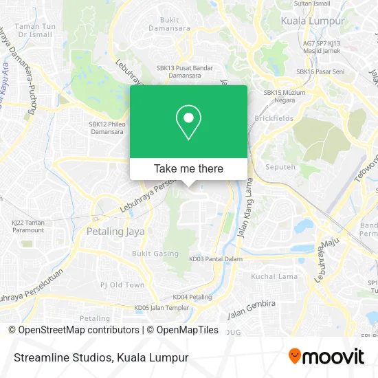 Streamline Studios map
