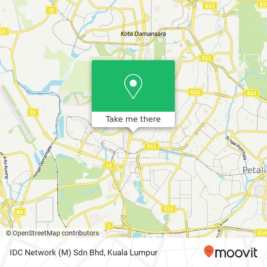 IDC Network (M) Sdn Bhd map