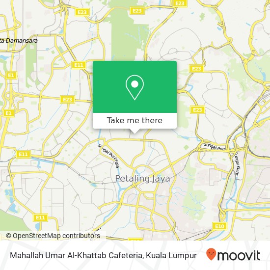 Mahallah Umar Al-Khattab Cafeteria map