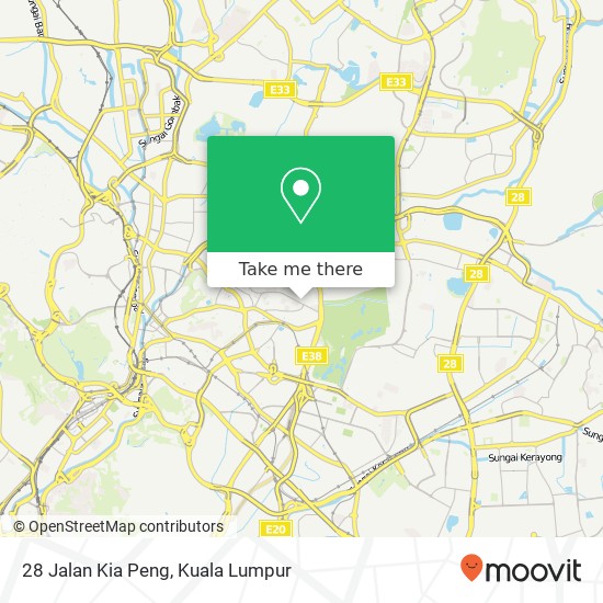 28 Jalan Kia Peng map