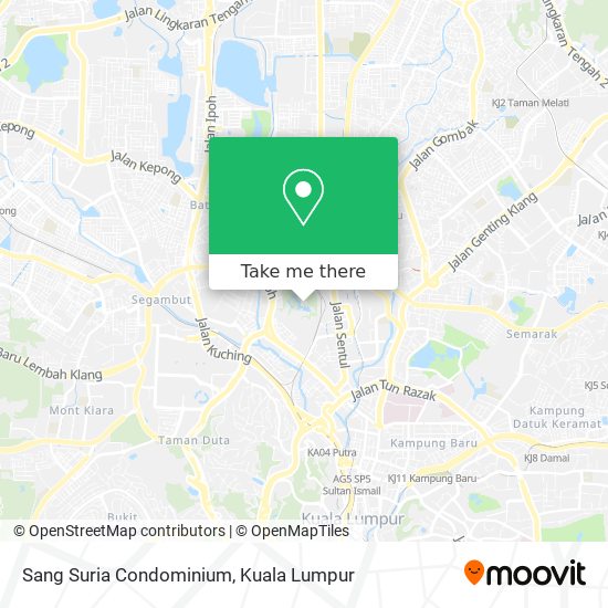 Sang Suria Condominium map