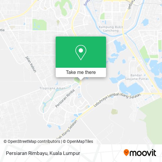 Persiaran Rimbayu map