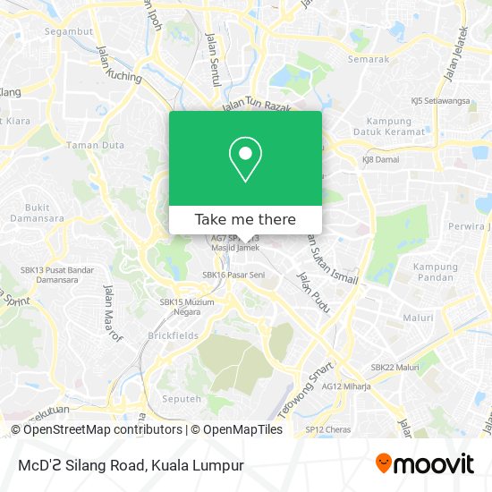 McD'Ƨ Silang Road map