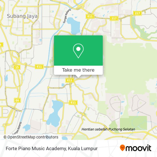 Forte Piano Music Academy map