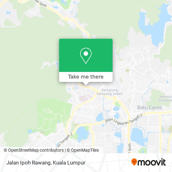 Jalan Ipoh Rawang map