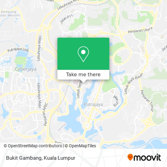 Bukit Gambang map