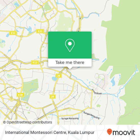 International Montessori Centre map