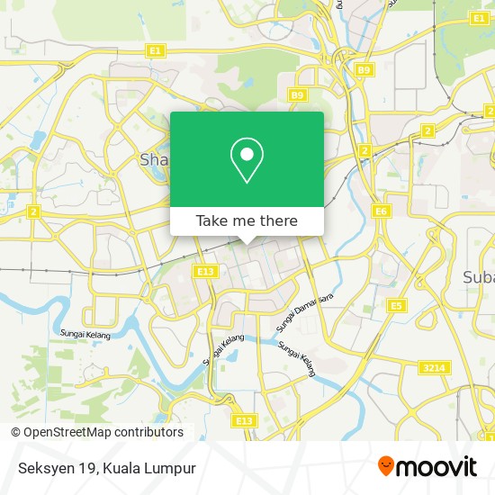 Seksyen 19 map