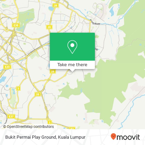 Peta Bukit Permai Play Ground