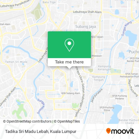 Tadika Sri Madu Lebah map