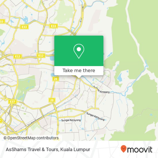 AsShams Travel & Tours map