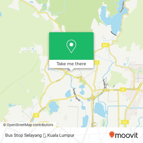 Bus Stop Selayang  map