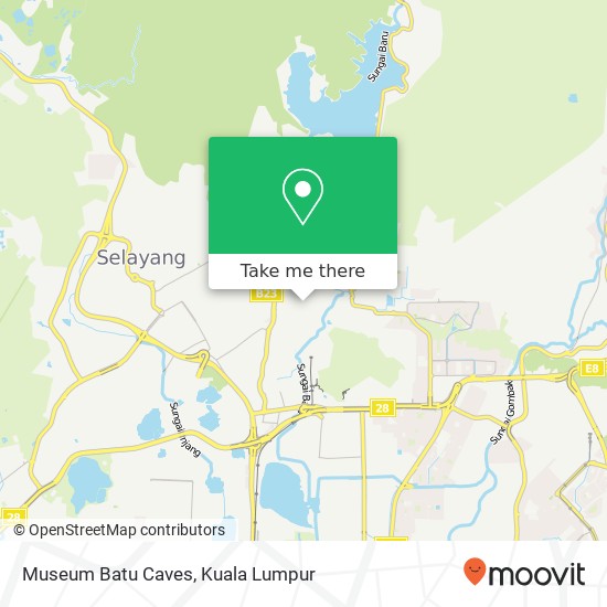 Museum Batu Caves map