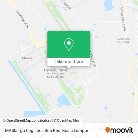 MASkargo Logistics Sdn Bhd map